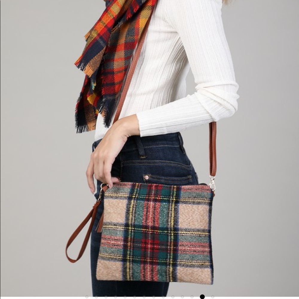 Plaid Vibes Envelope Bag
